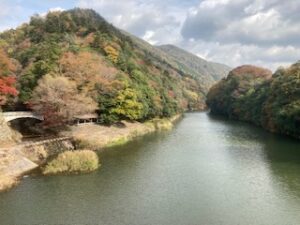 永源寺（滋賀県東近江市）の山の風景